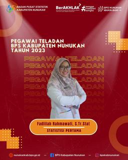 Pegawai Teladan BPS Kabupaten Nunukan Tahun 2023